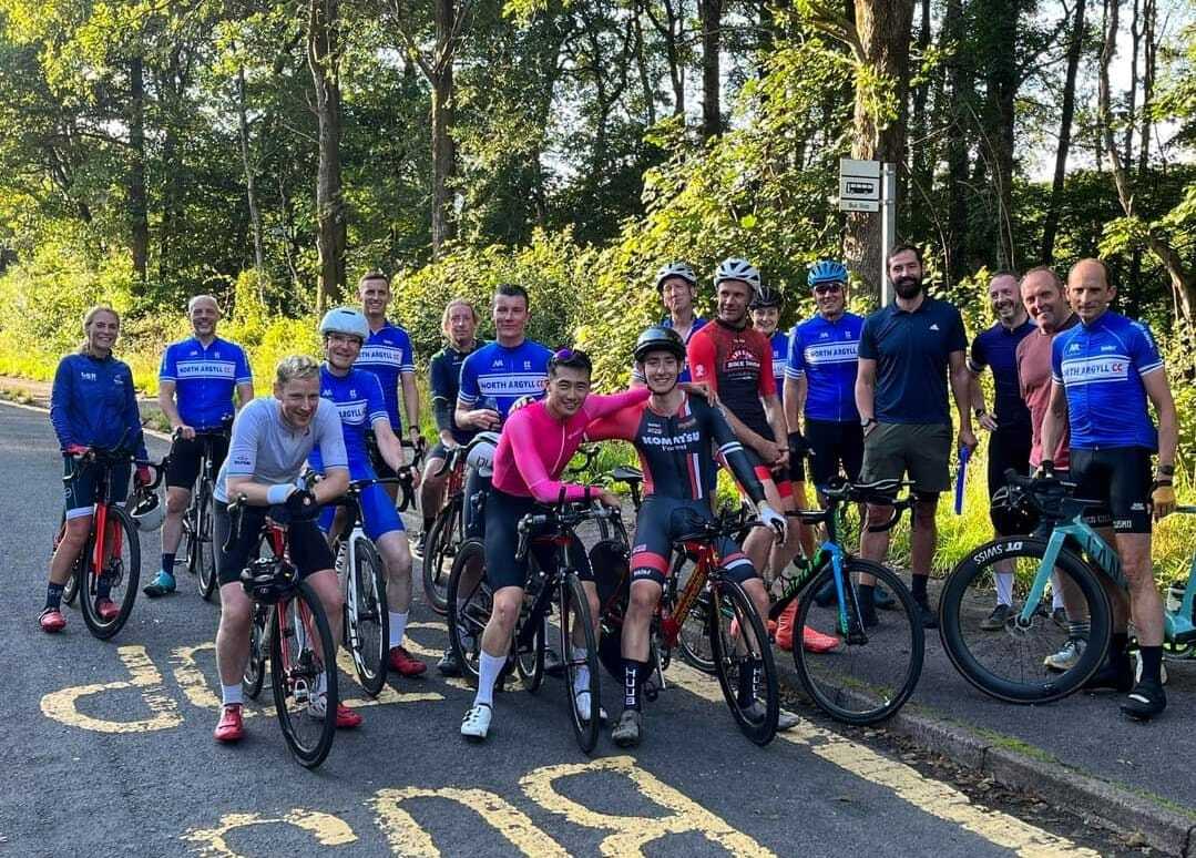 North Argyll cyclists tackle new time trial