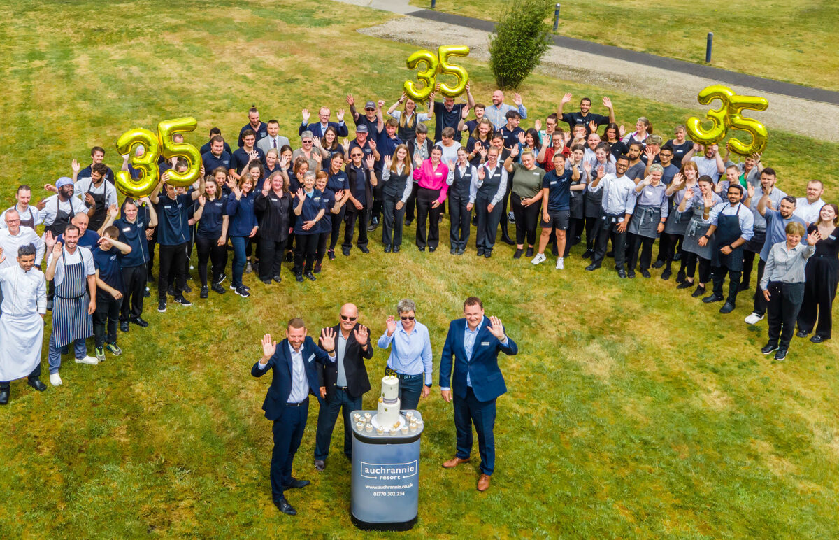 Auchrannie says thank you for 35 years of support