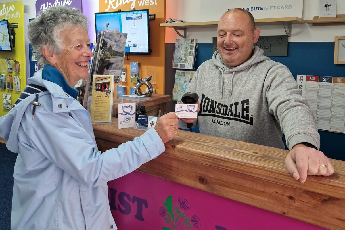 Regional gift card goes on sale in Campbeltown
