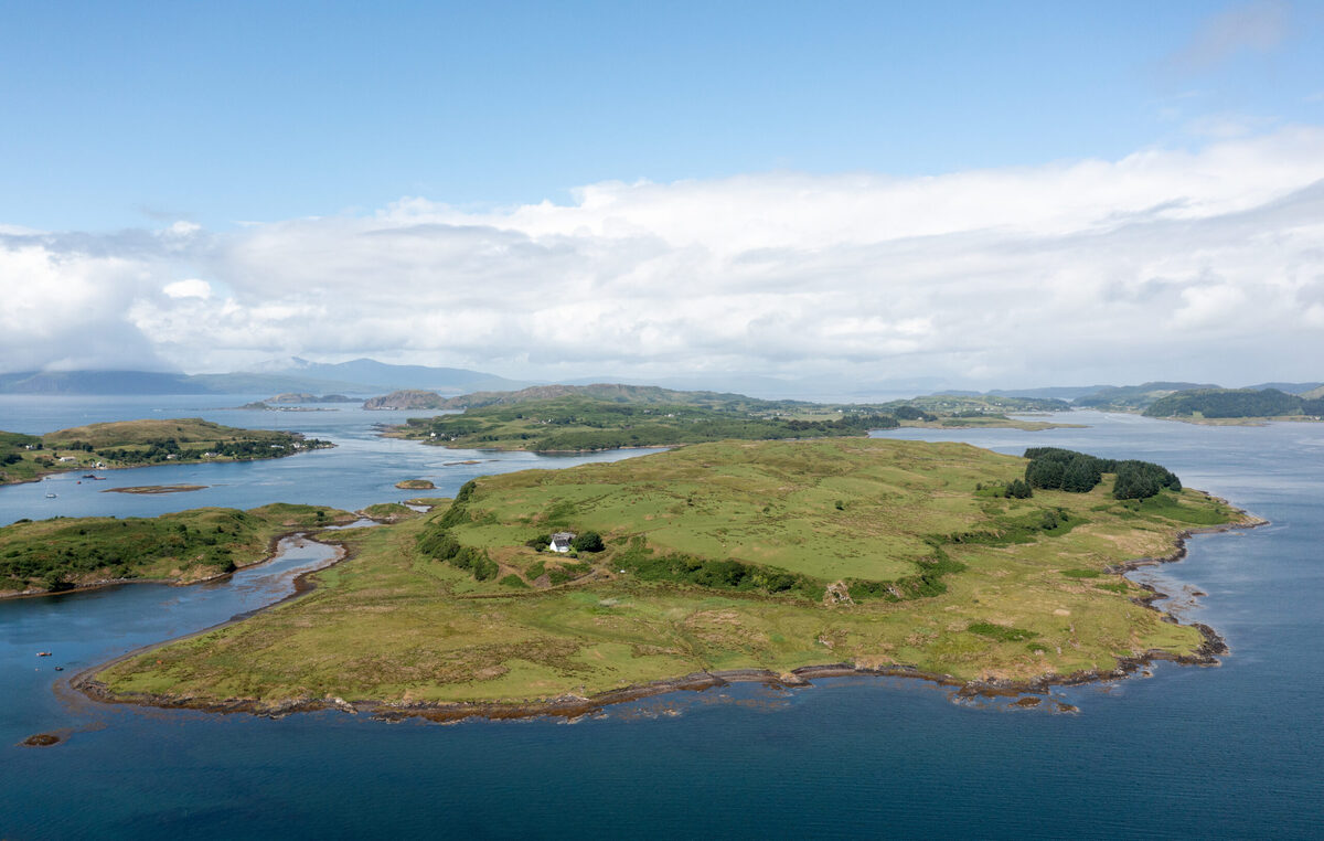Slate island for sale at £1.5M