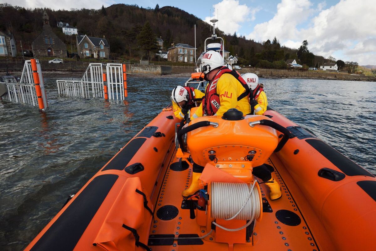 Tighnabruaich lifeboat. Photograph: RNLI.