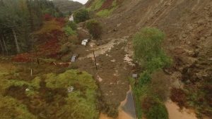 Additional dangers push up A816 landslide costs eight-fold
