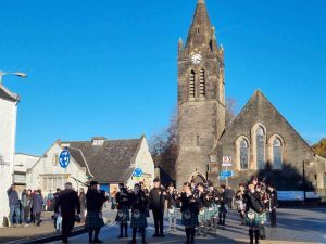 Remembrance Day service details across Mid Argyll