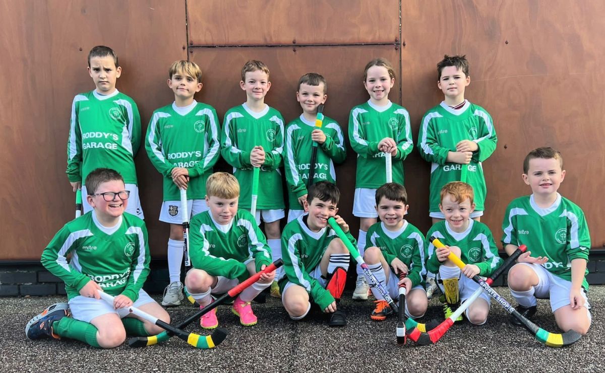 St Columba’s Primary School was given £500 to re-establish a shinty team.