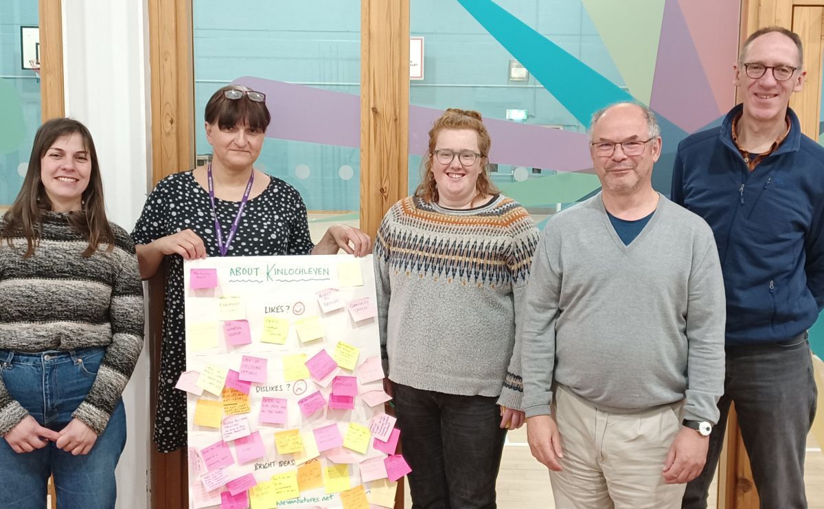 Village residents pull together to form a Plan