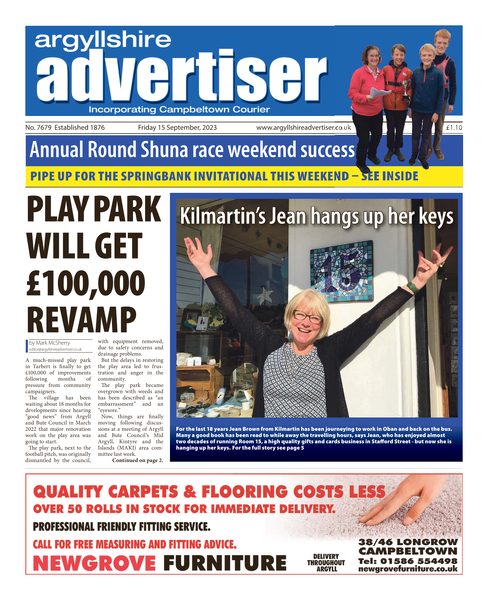 Argyllshire Advertiser - Week 37-2023