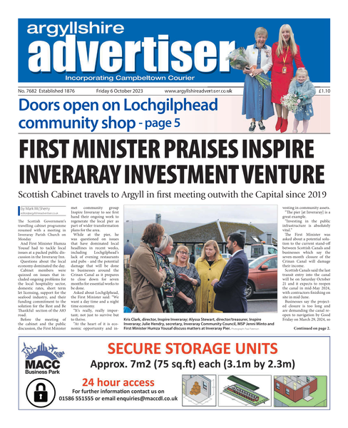 Argyllshire Advertiser - Week 40-2023