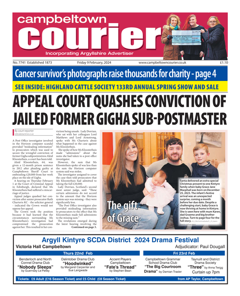Campbeltown Courier 9 February 2024