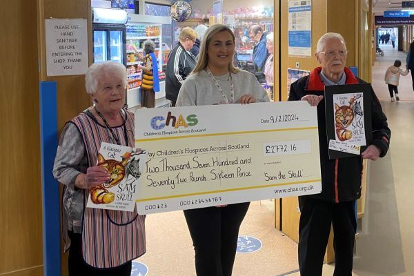 Kind-hearted illustrator raises thousands for children’s hospice charity