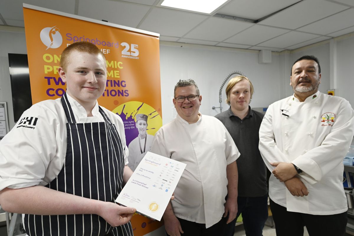 Talented youngster turns up the heat in FutureChef opener