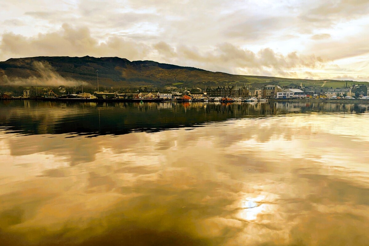 Photograph of the Week: Campbeltown Courier Camera Club member Cha Martin recently shared this shot of an eerie looking Campbeltown Loch, featuring mist descending down the Glenramskill hills, taken on a recent damp but calm afternoon.