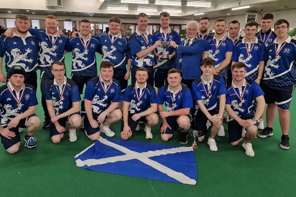 Talented local helps Scotland U25 bowls team to historic win