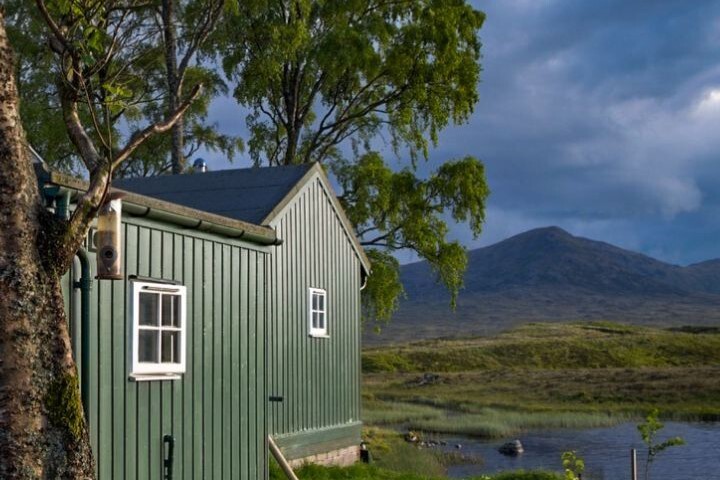 Loch Ossian Youth Hostel.