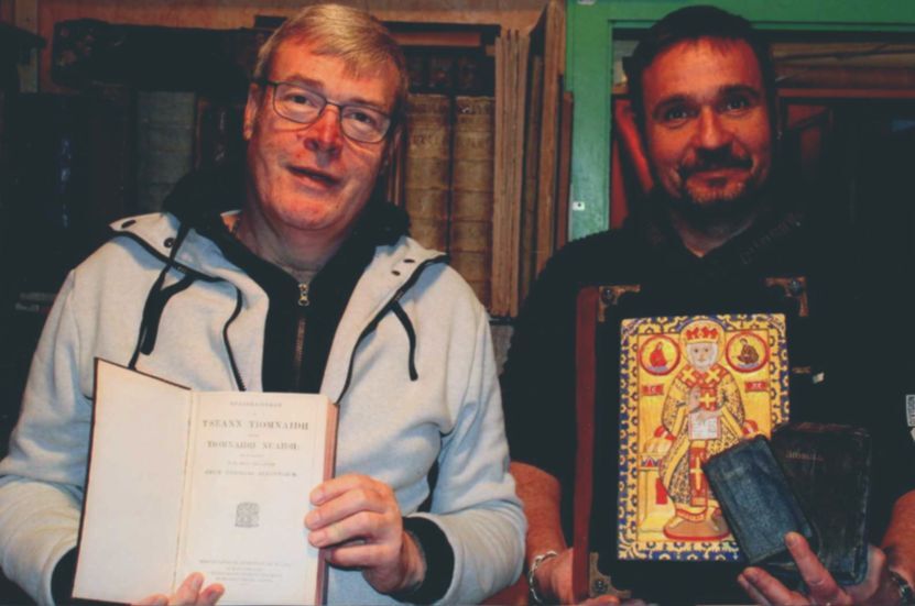The Schenkbarches Haus Museum in Biedenkopf, Germany was delighted to receive the donated Gaelic Bibles, thanks to An Taigh Cèilidh.