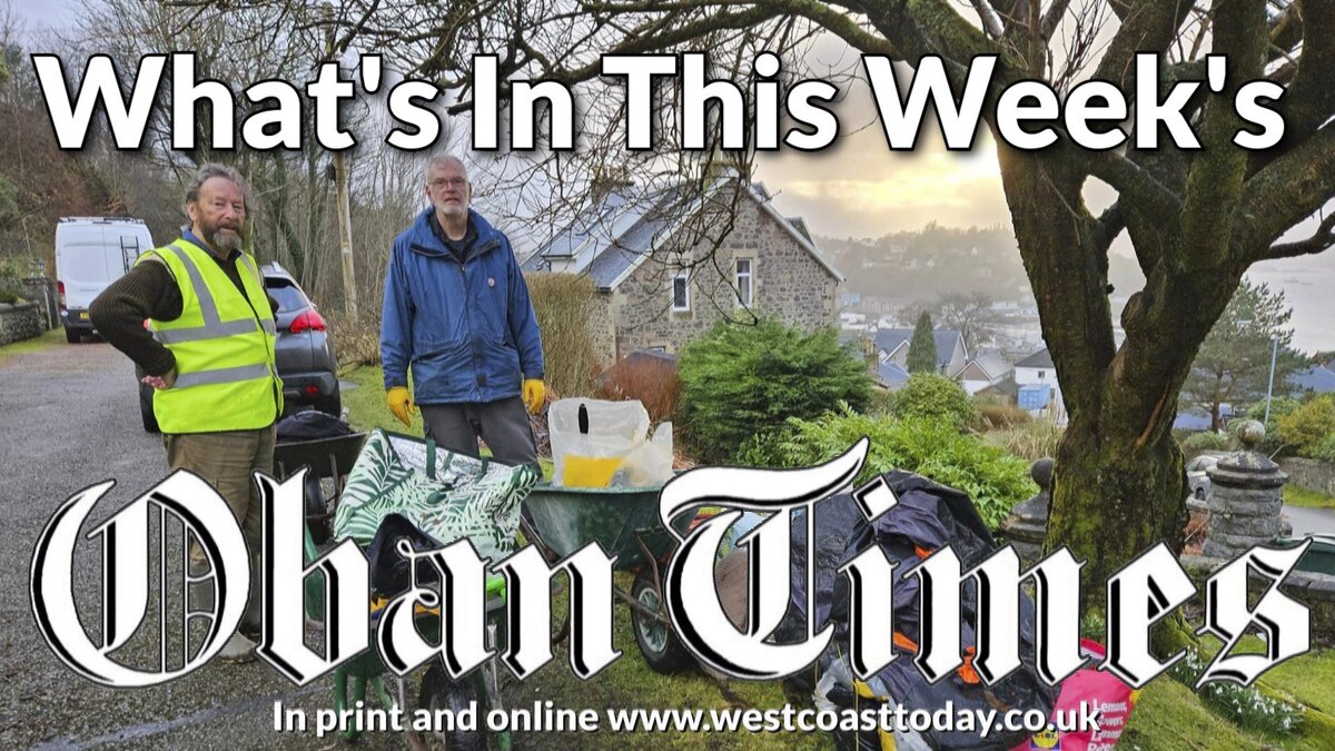 Video: What's in this week's Oban Times - February 22 2024