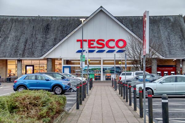 Tesco filling station fuelled up