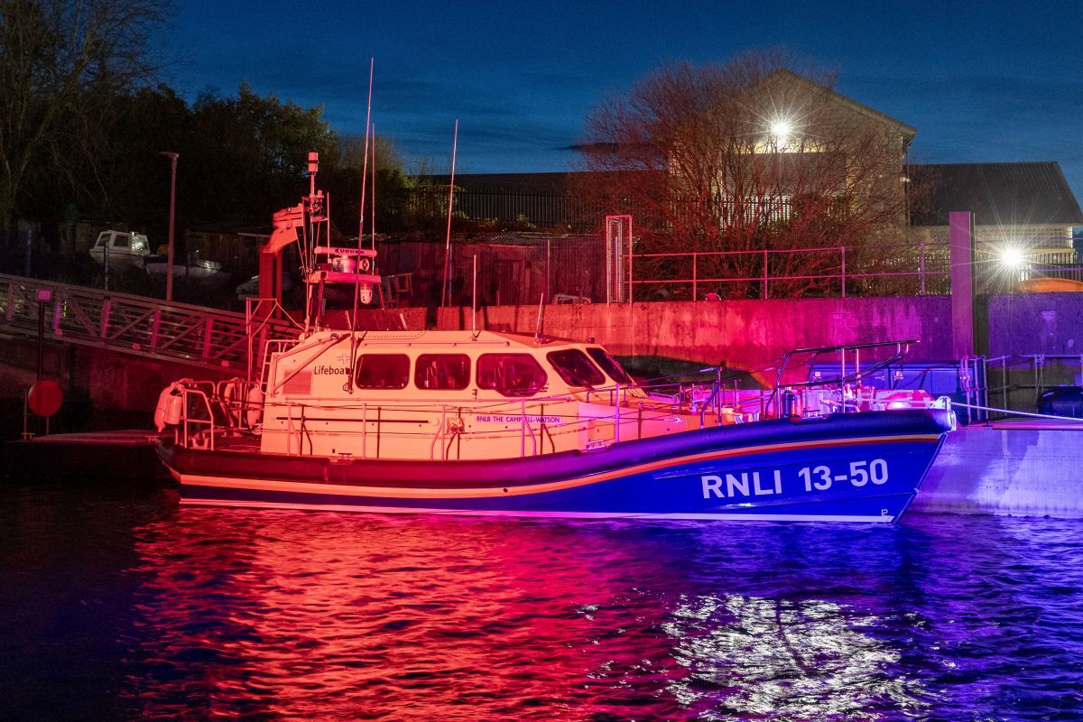 New lifeboat starts work as RNLI marks 200 years. Photograph: Stephen Lawson/RNLI