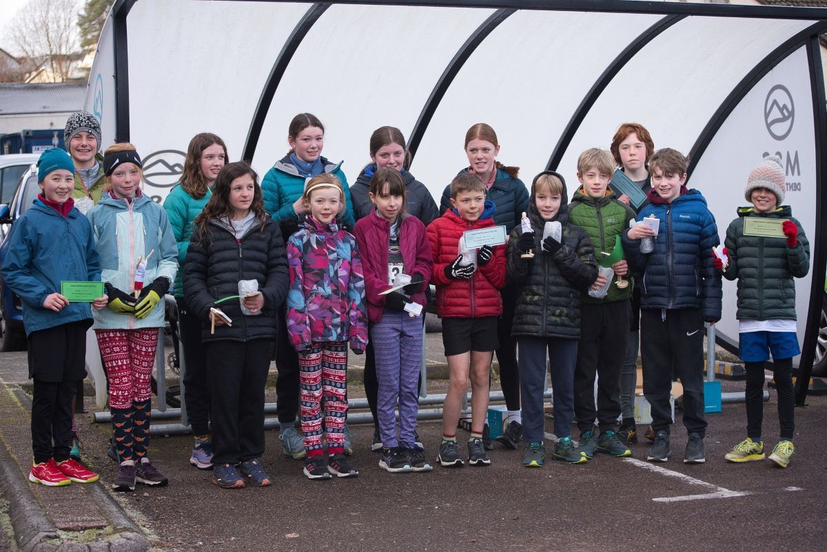 The Lochaber Athletic Club Juniors at their annual prize giving. Photograph: John O'Neill.