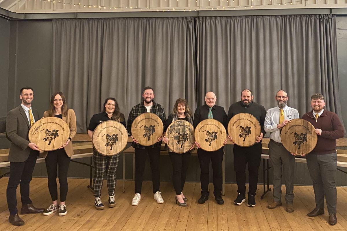 Winners of the inaugural Rugby Volunteer Awards.