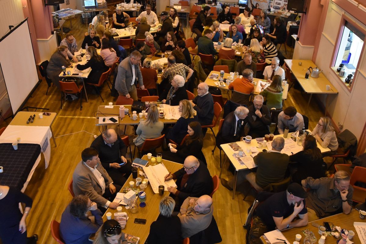 Brodick Hall was packed to capacity at VisitArran’s inaugural responsible tourism conference.