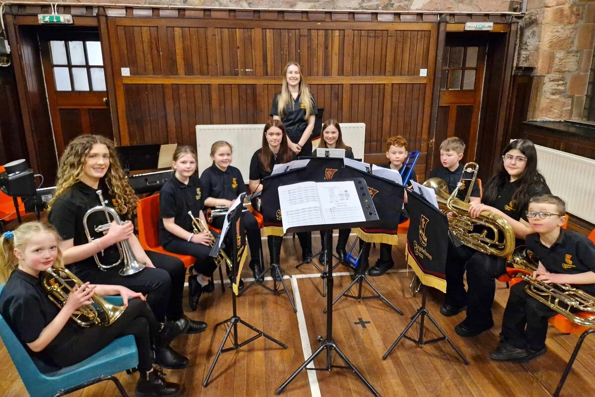 Members of Campbeltown Brass hosted the ‘Let the Music Play’ event.