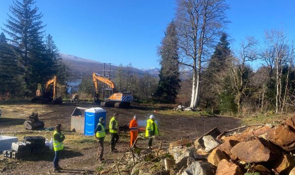 Ground broken at new Outward Bound Loch Eil learning village