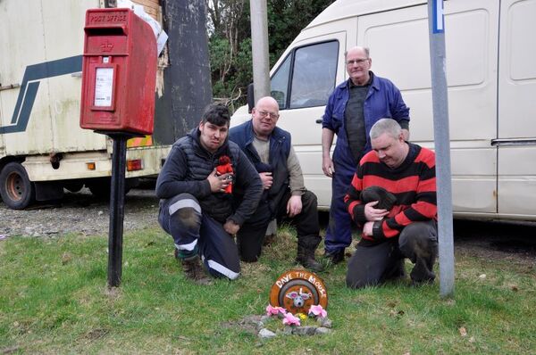 Gunn's salute: Highland garage mourns 'Wee Dave' the mouse
