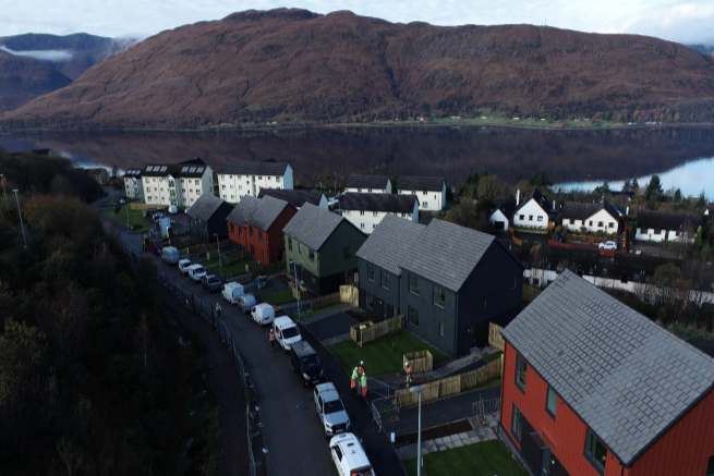 The Upper Achintore development in Fort William.