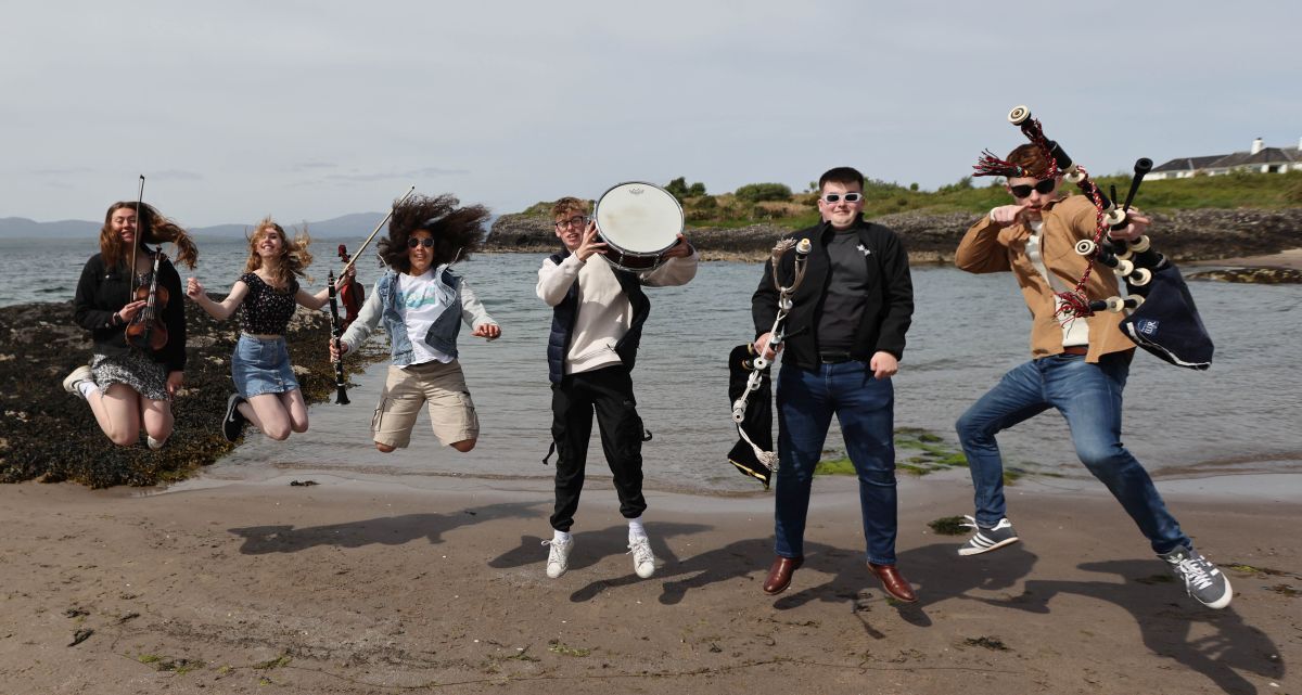 Argyll Ceilidh Trail 2023 band members - could you be in the next line-up? Applications are open now. Photograph: Kevin McGlynn.