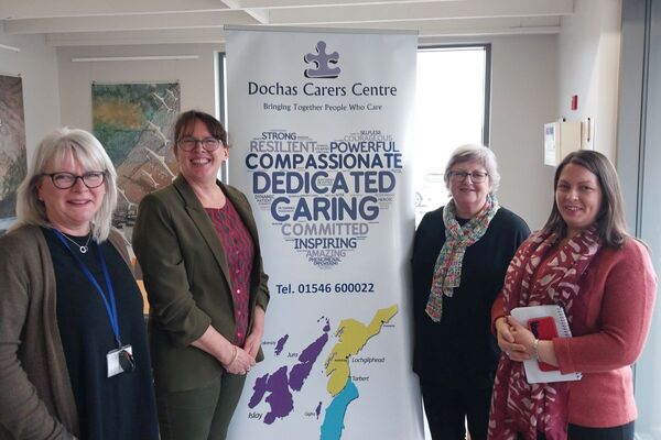 Carers' rights session in Ardrishaig