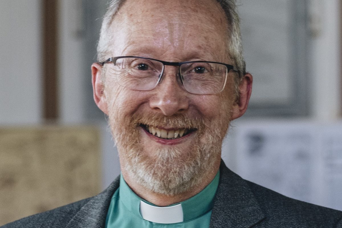 Reverend Stewart Goudie. Photograph: Nancy Jesse.