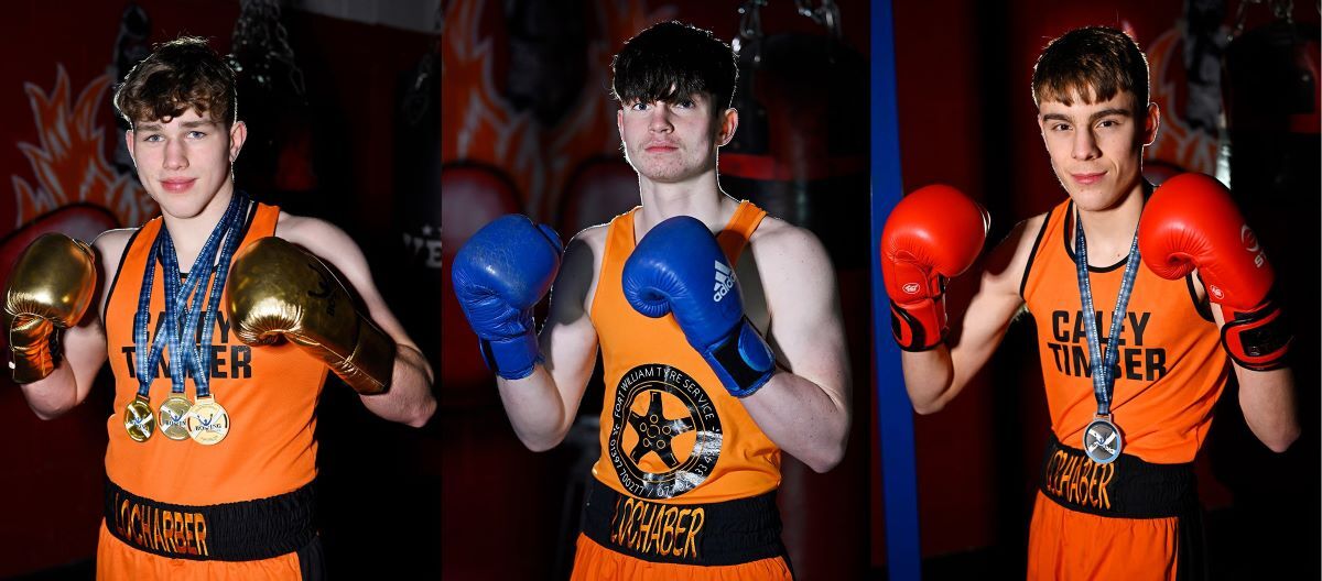 Connor Bodkin, Daniel Millar and Toby Jackson. Photograph: Iain Ferguson, alba.photos.