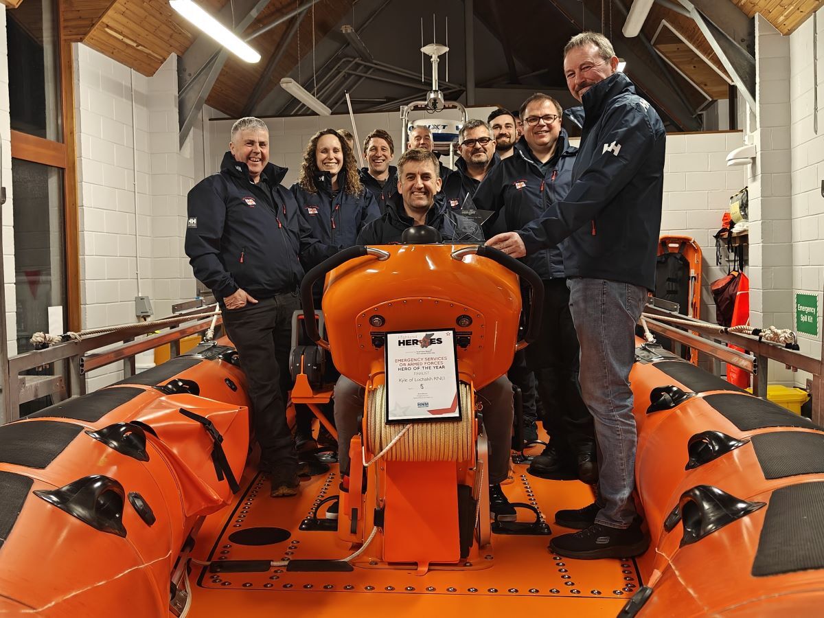 West Coast Today News Heroes one and all at Kyle of Lochalsh RNLI