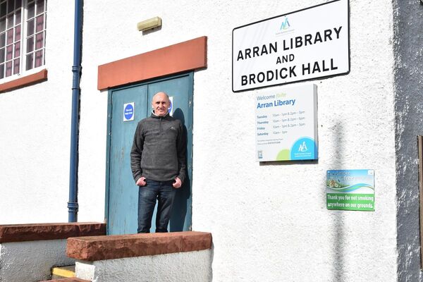 Brodick Hall stalwart retires after 25 years