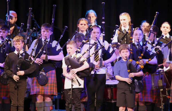 Pipe band concert was a sell out success