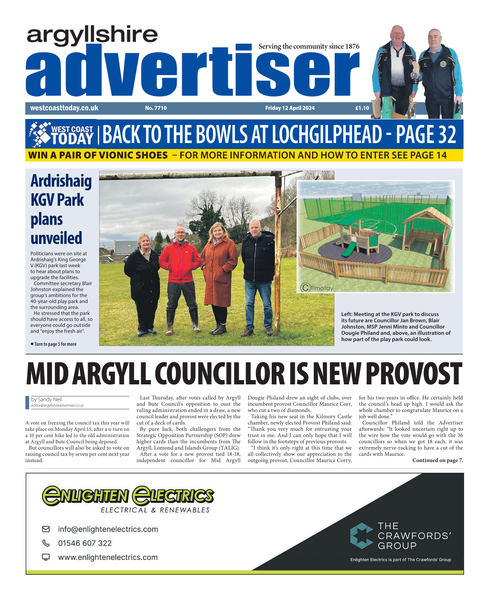 Argyllshire Advertiser 12 April 2024