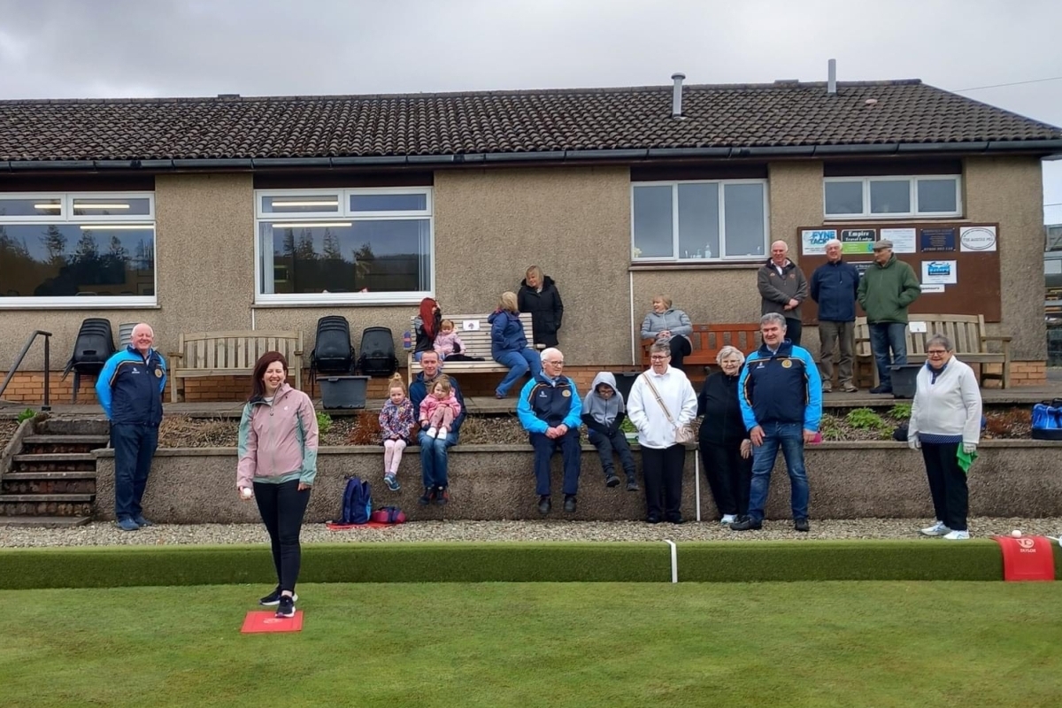Storm Kathleen fails to deter hardy Lochgilphead bowlers