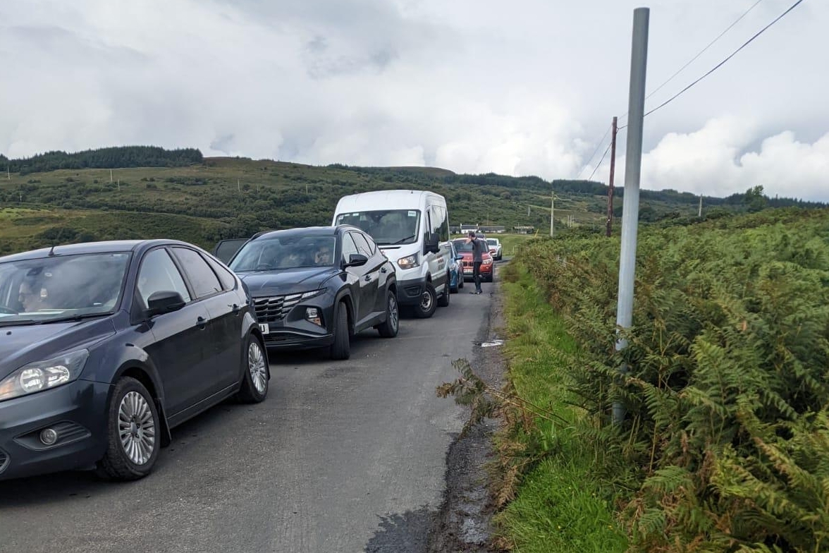 Gridlocked Arran ferry traffic 'completely disrupting life' for people in Skipness