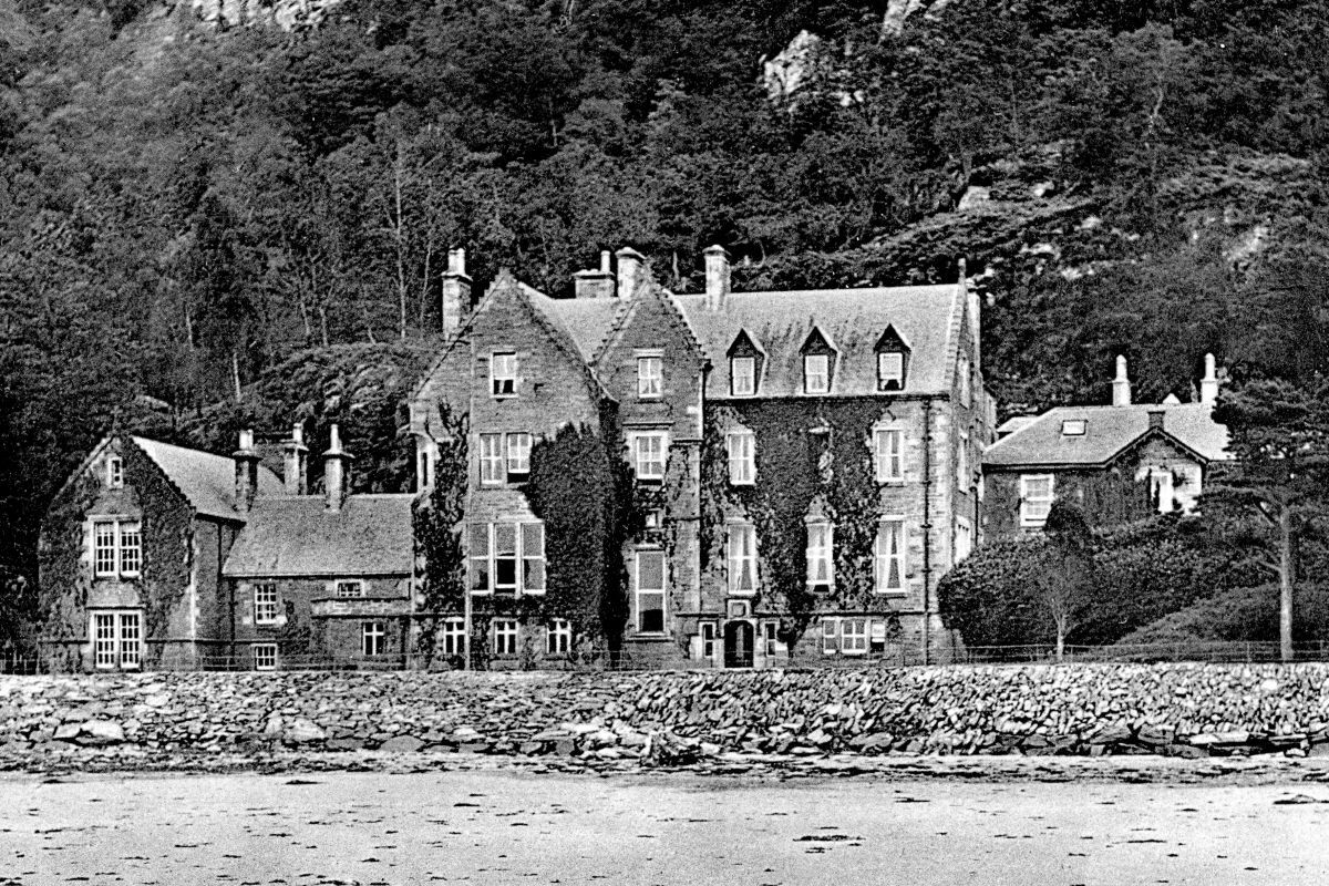 West Coast Today Media Library Dorlin House, Philip Howard’s home in Moidart, which was