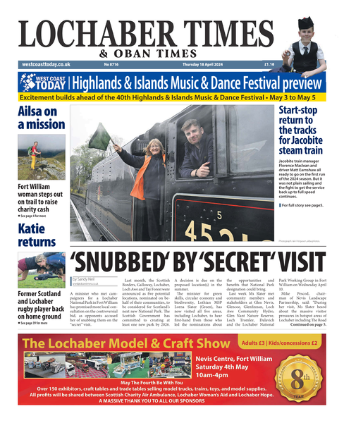 Lochaber Times 18th April, 2024