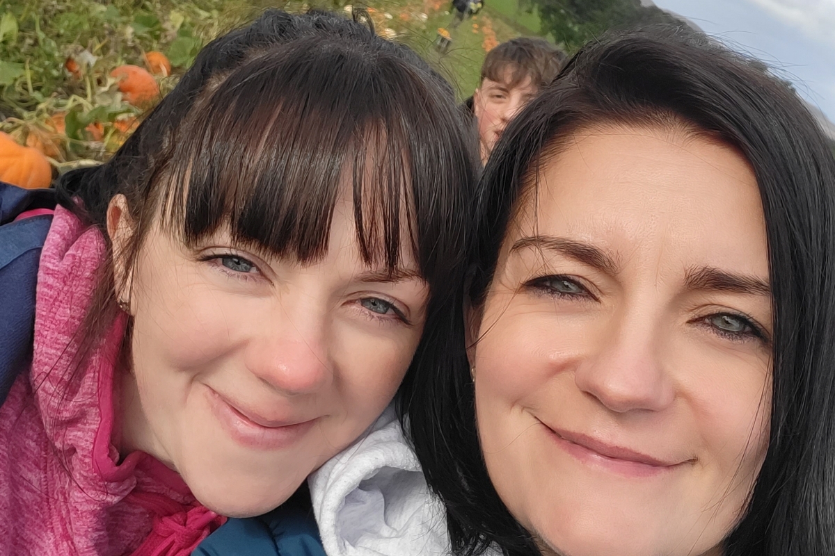 Sisters who have experienced heartbreak of five miscarriages take on Kiltwalk fundraiser