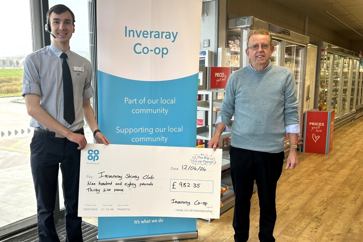 Co-op cash boost helps shinty for children