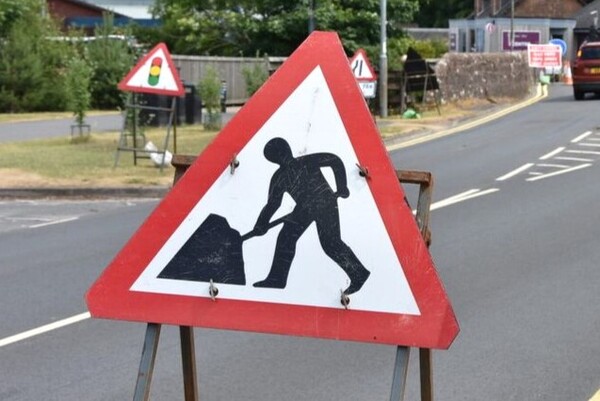 Essential resurfacing on A830 Loch Eil