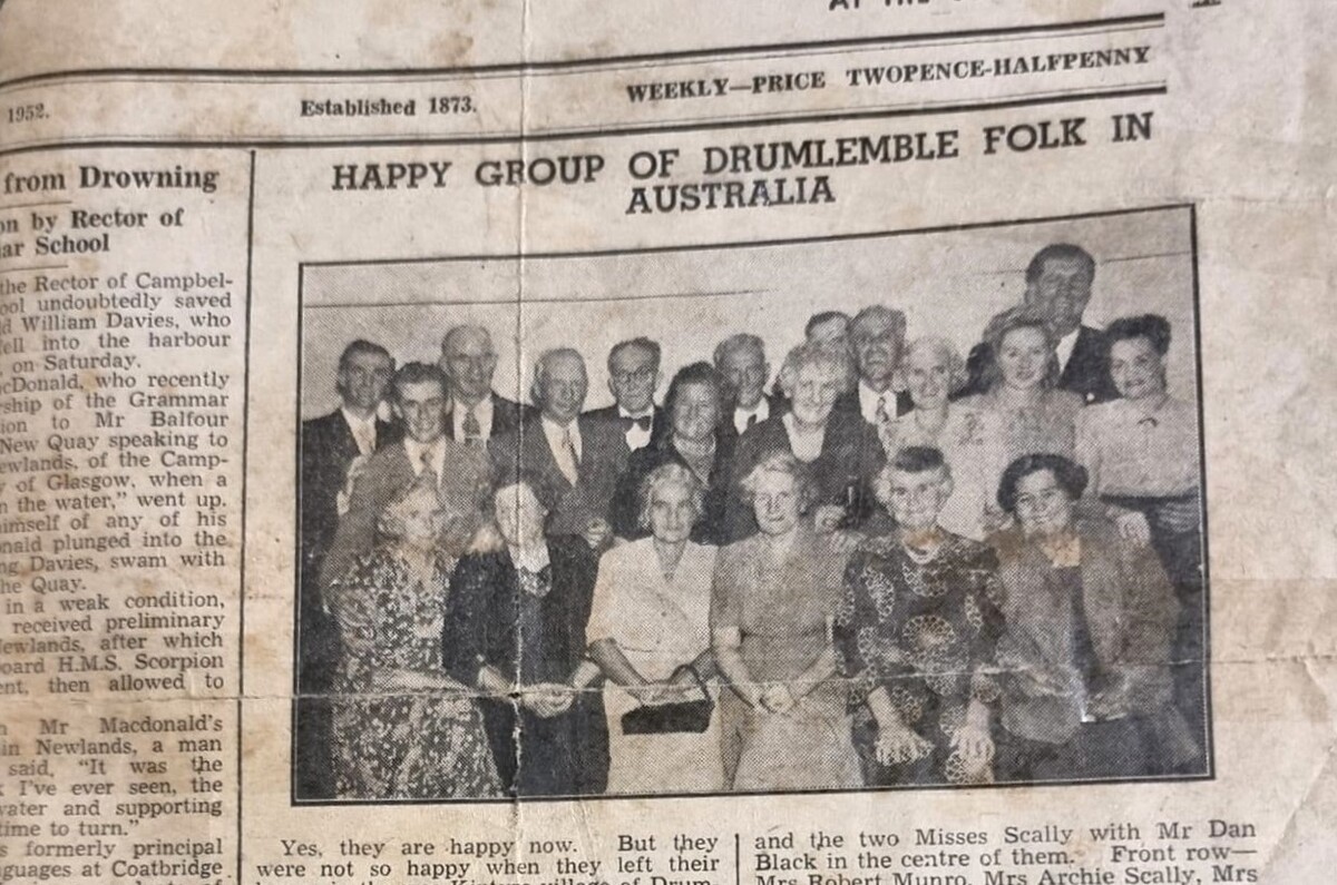 Northcliffe news has featured in the Courier throughout the last century, including this 1952 article.