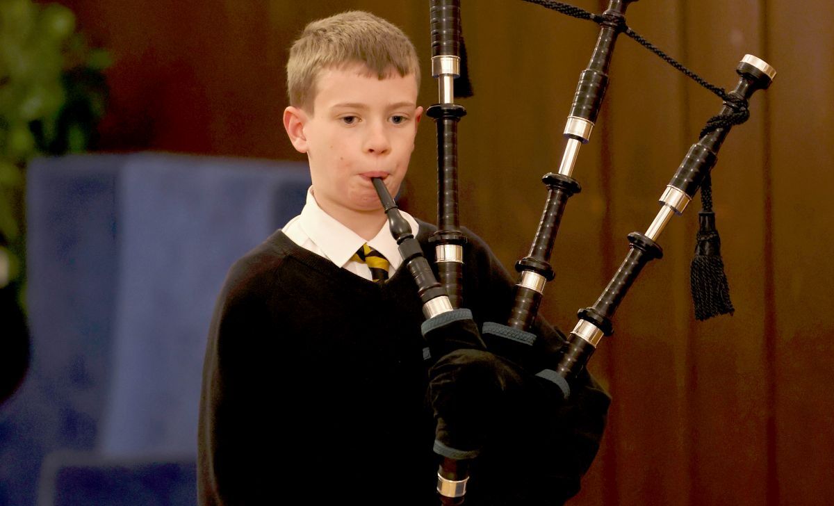 Youngsters tune up for piping festival