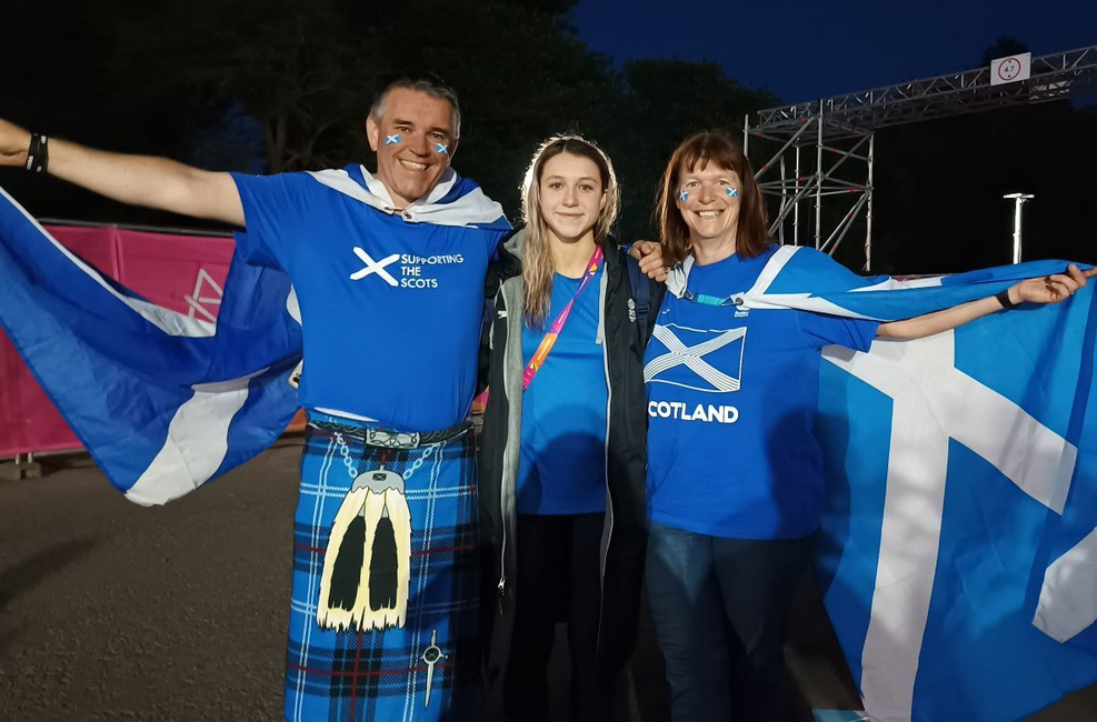 Oban couple rejoice in daughter's Olympic selection