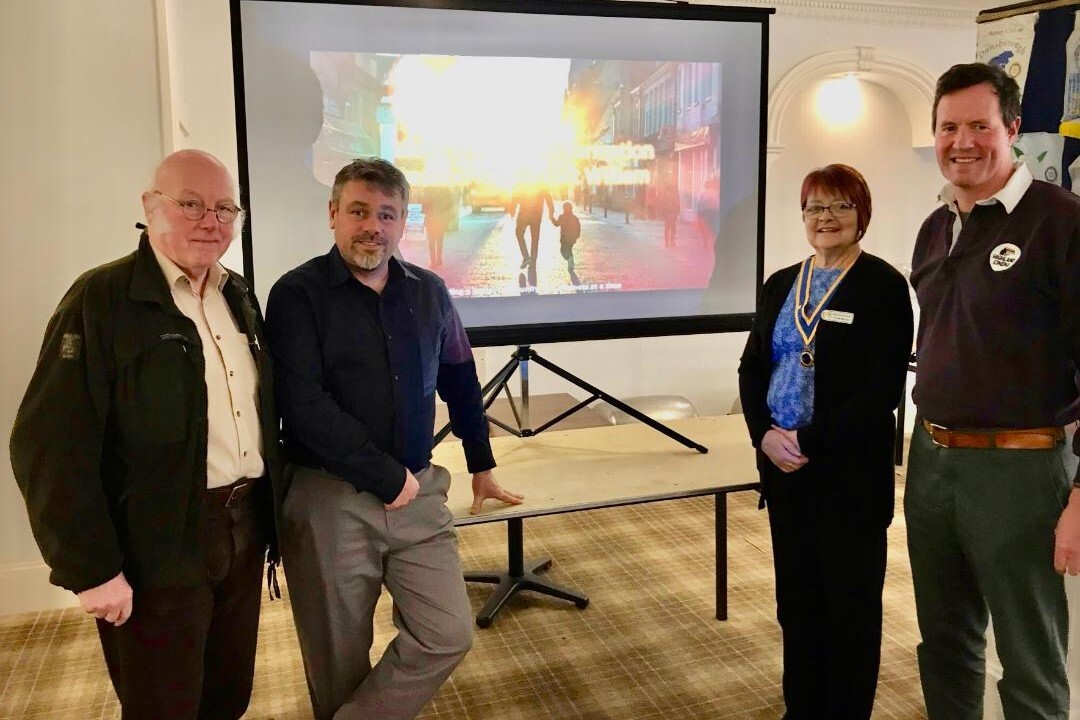 Rotarians briefed on Fort William BID project