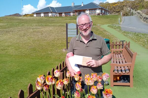 Gerry is a prize guy after successful Stableford Open