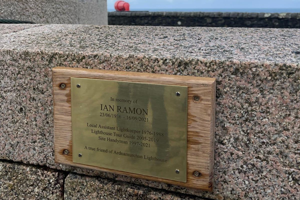 Fitting tribute to Ardnamurchan's last lighthouse keeper