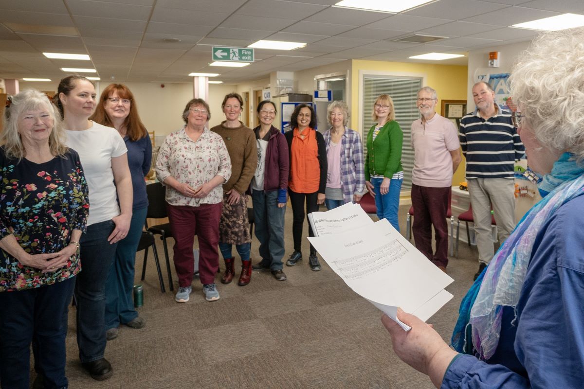 Community choir in perfect harmony for Earth Day